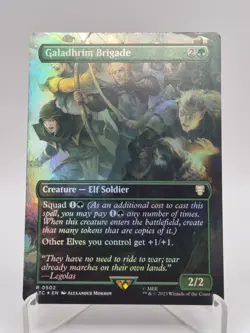 Galadhrim Brigade (LTC 502 - Borderless Foil) - MTG: Lord of the Rings - NM/M - Image 1