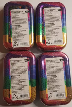 POKEMON ASCENDED HEROES MINI TIN (LOT OF 4) FACTORY SEALED/NEW - Image 2