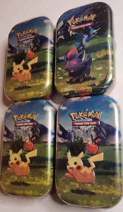 POKEMON ASCENDED HEROES MINI TIN (LOT OF 4) FACTORY SEALED/NEW - Image 3