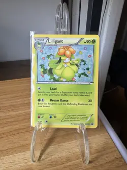 Pokemon TCG Lilligant Black Star Promo Holo Black & White BW49 - Image 1