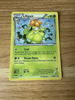 Pokemon TCG Lilligant Black Star Promo Holo Black & White BW49 - Image 2