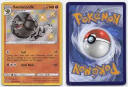 SANDACONDA SV071/SV122 SHINY RARE SHINING FATES SHINY VAULT POKEMON - Image 4