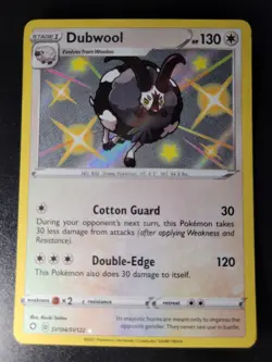 Pokemon - Shining Fates - Dubwool SV104/SV122 - Image 1