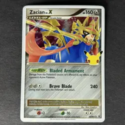 Pokemon Zacian LV. X Sword & Shield Promo #SWSH135 - Image 1