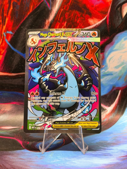 Pokemon Mega Charizard X ex 023 Me: Mega Evolution Promo - Near Mint - Image 1