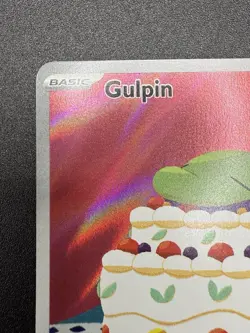 TCG Pokemon Stellar Crown Gulpin 154/142 Illustration Rare, NM - Image 4