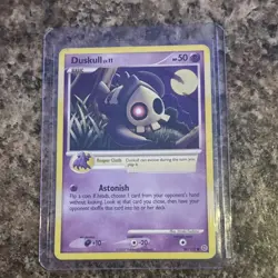 Pokemon Duskull 86/132 Secret Wonders Common Basic 50 HP Regular - Image 1