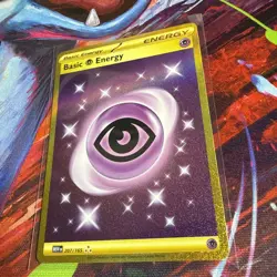 Basic Psychic Energy 207/165 Pokemon 151 Scarlet & Violet Hyper Rare - Image 3