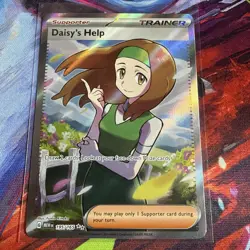 Daisy's Help 195/165 Pokemon Scarlet & Violet 151 Ultra Rare Full Art NM - Image 1