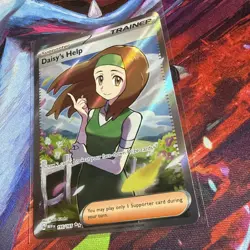 Daisy's Help 195/165 Pokemon Scarlet & Violet 151 Ultra Rare Full Art NM - Image 2