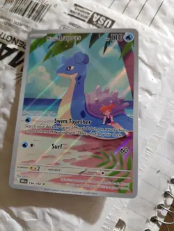 Pokemon TCG Misty's Lapras Destined Rivals 194/182 Freshly Pulled - Image 1
