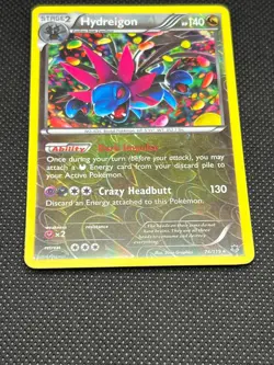 Pokemon Tcg Hydreigon 74/119 XY-Phantom Forces Reverse Holo - Image 2