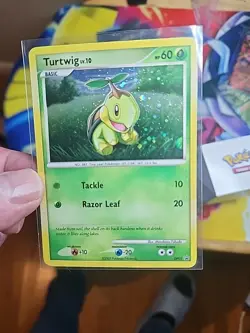 2007 Pokemon Diamond & Pearl Promo Turtwig #01 - Image 1