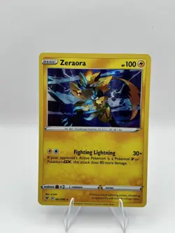 Pokemon Zeraora 061/185 Vivid Voltage Cosmos Holo Rare NM - Image 1