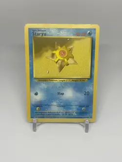 Pokemon TCG Staryu Base Set 65/102 Regular Shadowless Common - Image 1