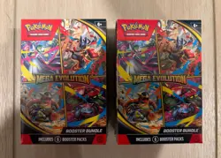 Pokemon TCG Mega Evolution Booster Bundle Lot Of 2! New & Factory Sealed - Image 1