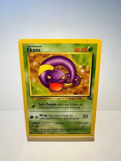 Ekans 46/62 Common Fossil Pokemon Near Mint - Image 1