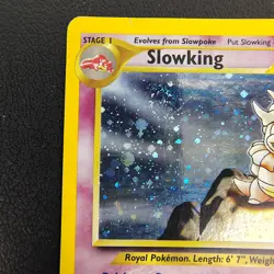 Swirl Slowking 14/111 Neo Genesis Holo Unlimited Vintage Pokemon - Image 2