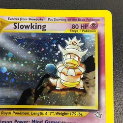 Swirl Slowking 14/111 Neo Genesis Holo Unlimited Vintage Pokemon - Image 3