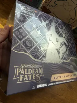 Pokemon Scarlet & Violet Paldean ETB Factory Sealed MINTY 🔥 - Image 3