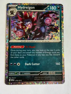 Hydreigon 010/015 Holo Promo McDonald's Promos 2024 Pokemon Holo Near Mint - Image 1