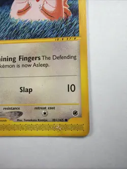 Clefairy 101/165 MP/LP Expedition Base Set Non Holo Vintage E Reader Pokemon - Image 4