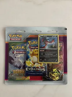Pokemon Roaring Skies/Evolutions/Steam Siege 3 Pack Blister Yveltal NEW SEALED - Image 1