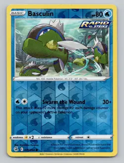 Reverse Holo Basculin 070/264 Common Fusion Strike Pokemon - Image 1