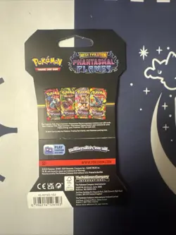 Pokemon TCG Phantasmal Flames Sleeved Booster Pack Factory Sealed - Image 2