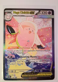 Pokemon TCG Mega Clefable EX SIR 119/088 Perfect Order - Image 1