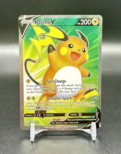 Raichu V (Full Art) 158/172 - 2022 Pokemon Swsh09: Brilliant Stars - Image 1