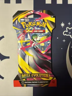 Pokemon Mega Evolution Sleeved Booster Pack - Image 1