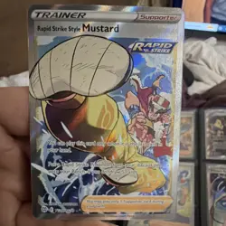 Pokemon Rapid Strike Style Mustard TG27/TG30 Brilliant Stars Trainer Gallery Ho… - Image 1