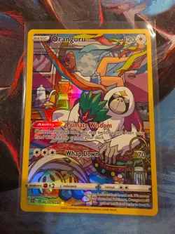 Pokemon TCG Oranguru Sword & Shield: Brilliant Stars TG12/TG30 Holo Secret Rare - Image 1