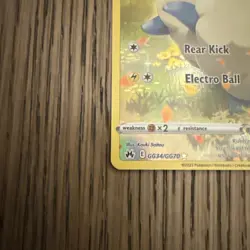 2023 Pokemon Crown Zenith Mareep GG34/GG70 - Image 3