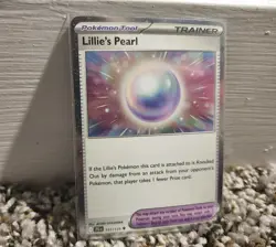Pokemon TCG Lillie’s Pearl 151/159 Journey Together Cosmos Holo - Image 1