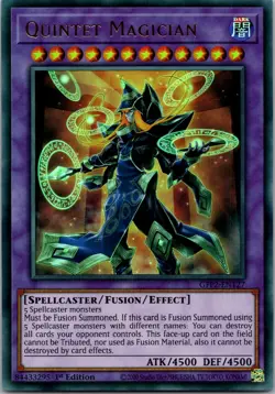 Yugioh Quintet Magician GFP2-EN127 1st Edition Ultra Rare NM - Image 1