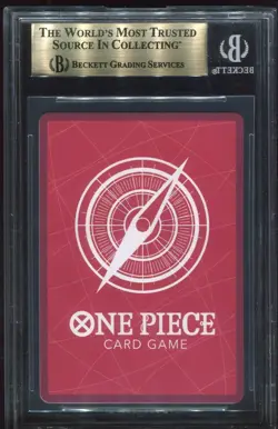 BGS 10 Shanks OP09-001 Club Exclusive PSA Magazine Promo English ONE PIECE - Image 2