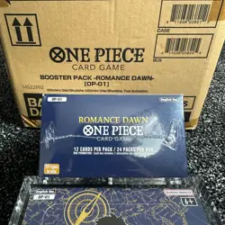 🔥One Piece TCG OP-01 BLUE BOTTOM Romance Dawn Booster Box with Display🔥 - Image 4