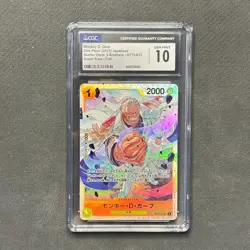 Monkey D. Garp - 2023 One Piece JPN. Starter Deck:3 Brothers ST13-013 CGC 10 - Image 1
