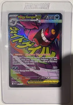 Pokemon TCG Ascended Heroes Mega Gengar EX Mega Attack Rare 269/217 Pack Fresh - Image 1