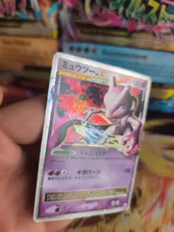 Pokemon Karte Card Holo Mewtwo Mewtu Collection Pack DP Promo japanese Lv. X LP - Image 5