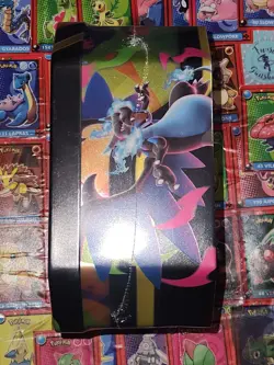 SEALED Mega Charizard X ex Tin Pokemon TCG Mega Evolution Phantasmal Flames - Image 2