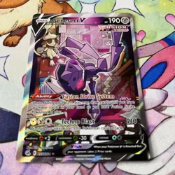 Pokemon - Genesect V - 255/264 Fusion Strike - Alternate Full Art Holo NM - Image 2