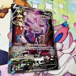Pokemon - Genesect V - 255/264 Fusion Strike - Alternate Full Art Holo NM - Image 3