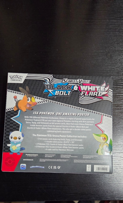 Pokemon TCG: Black Bolt & White Flare- Unova Poster Collection Box NEW/SEALED - Image 2