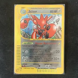Scizor H21/H32 Holo Rare Stage 1 80 HP Pokemon TCG 2002 - Image 1
