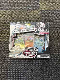 Pokemon Black Bolt and White Flare Poster Collection - New and Sealed - Image 1