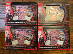Destined Rivals Pokemon TCG Team Rockets Mewtwo EX Box - Lot of 4, SEALED - Image 1