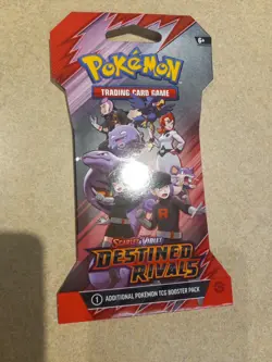 Pokemon Scarlet Violet Destined Rivals Booster Sleeved Booster Pack - Image 1